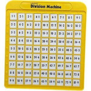 Lakeshore Division Machine Push Button Math Learning Educational Tool